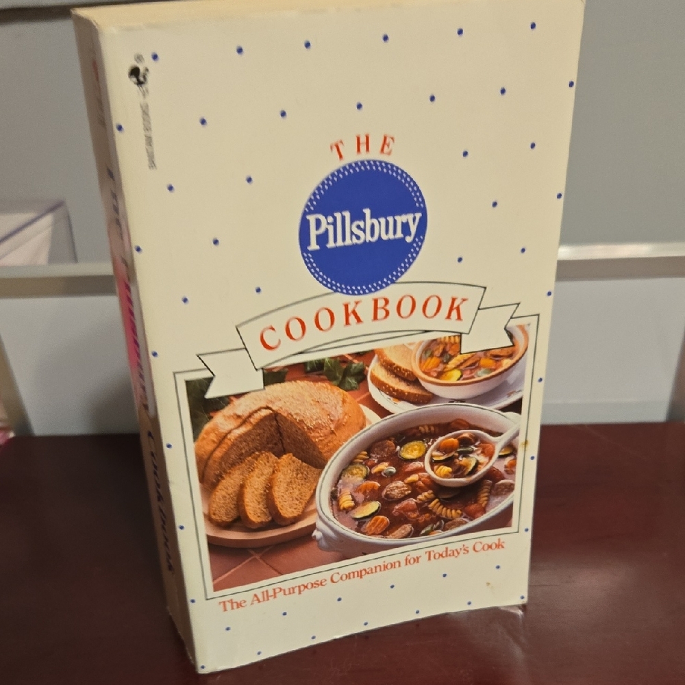 Cookbook with Cream Cover